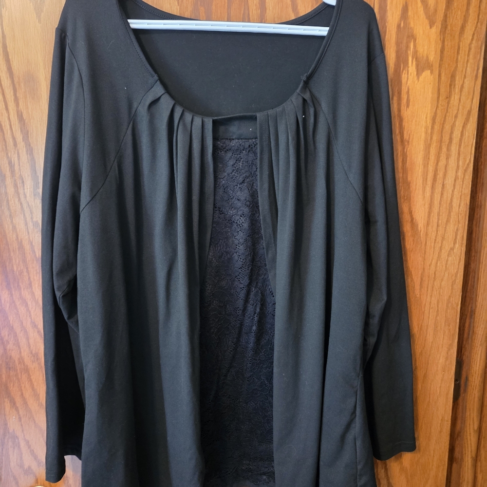 Elegant Black Women's Top